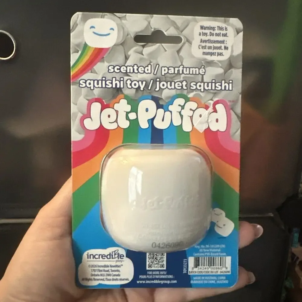 JET-PUFFED Marshmallow SQUISHY Fidget Squeeze Viral TikTok Toy SCENTED